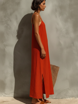Sophie | Robe longue minimaliste et légère