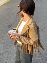 Sierra™ | Veste à franges en suédine