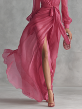 Élise | Robe maxi fluide élégante