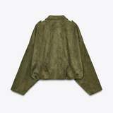 Clara™ | Veste en Faux Suede