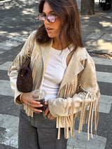 Sierra™ | Veste à franges en suédine