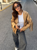 Sierra™ | Veste à franges en suédine