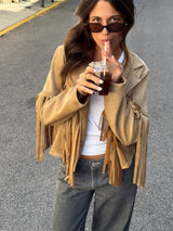 Sierra™ | Veste à franges en suédine