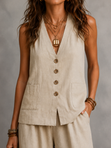 Clara | Ensemble élégant en coton léger