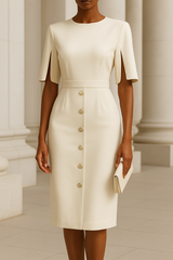 Amélie™ | Robe midi élégante