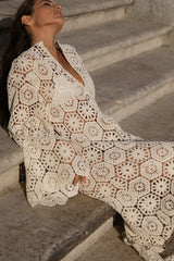 Alma | Robe Longue en Dentelle