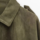 Clara™ | Veste en Faux Suede