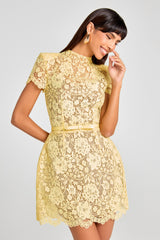 ÉLOÏSE | ROBE COURTE EN DENTELLE