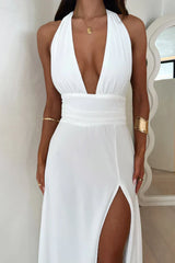 Elenor – Robe Maxi Flatteuse d’Été