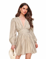 Isabelle™ | Robe mini en lin léger