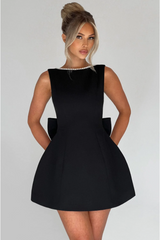 LUCIE | ROBE COURTE AVEC NĹ’UD