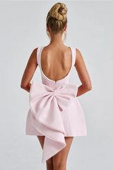 LUCIE | ROBE COURTE AVEC NĹ’UD