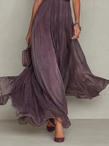 Élise | Robe longue fluide élégante avec détails raffinés