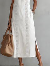 Pure Élégance | Robe Longue Sans Manches