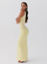CHLOÉ NOIRE – ROBE LONGUE ASYMÉTRIQUE