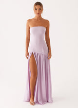 CLARA | ROBE LONGUE BUSTIER FLUIDE