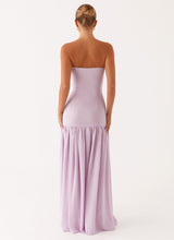 CLARA | ROBE LONGUE BUSTIER FLUIDE