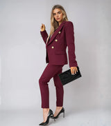 Élodie™ | Tailleur Chic Power