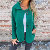 Sofia™ | Gilet Chic en Maille avec Boutons