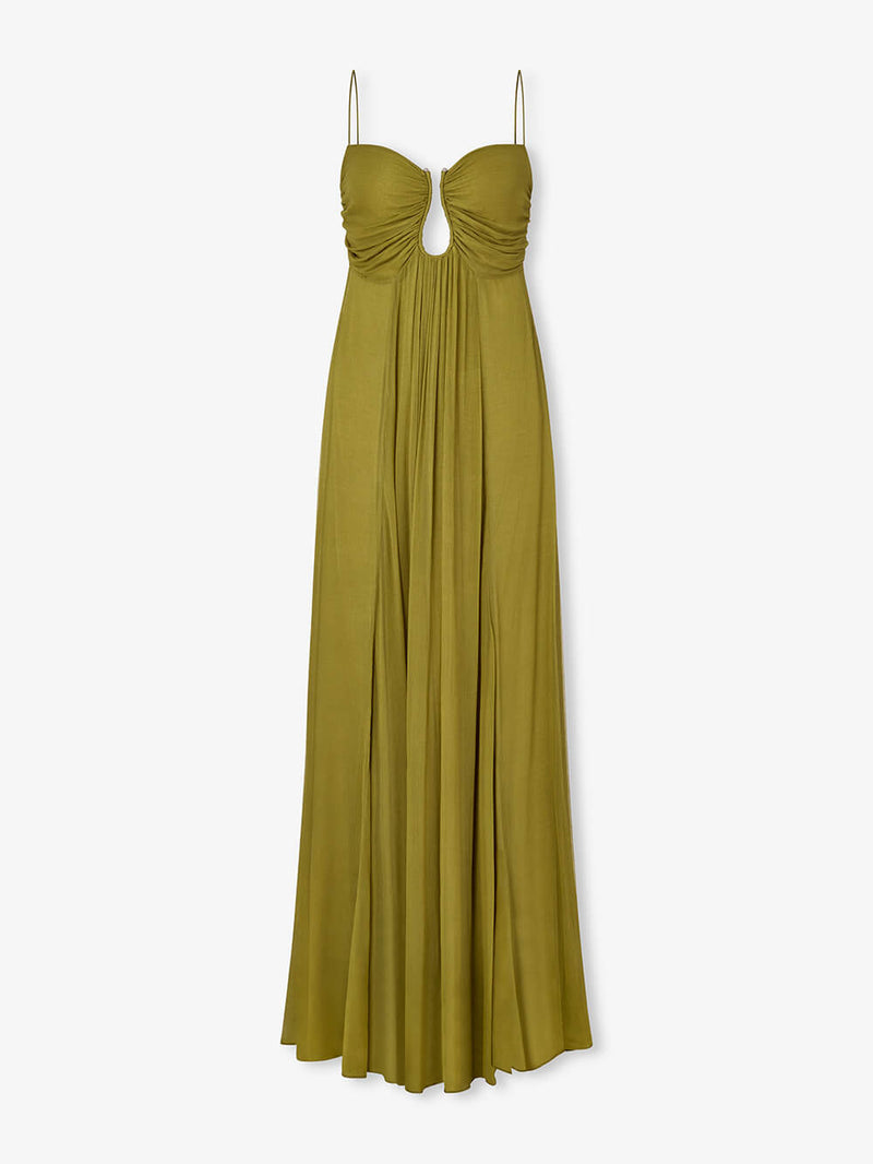 Inès™ | Robe longue avec détail cut-out élégant