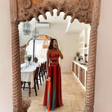 MARGOT | Robe Longue À Bretelles