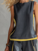 Élise™ | Ensemble fluide en mélange de lin