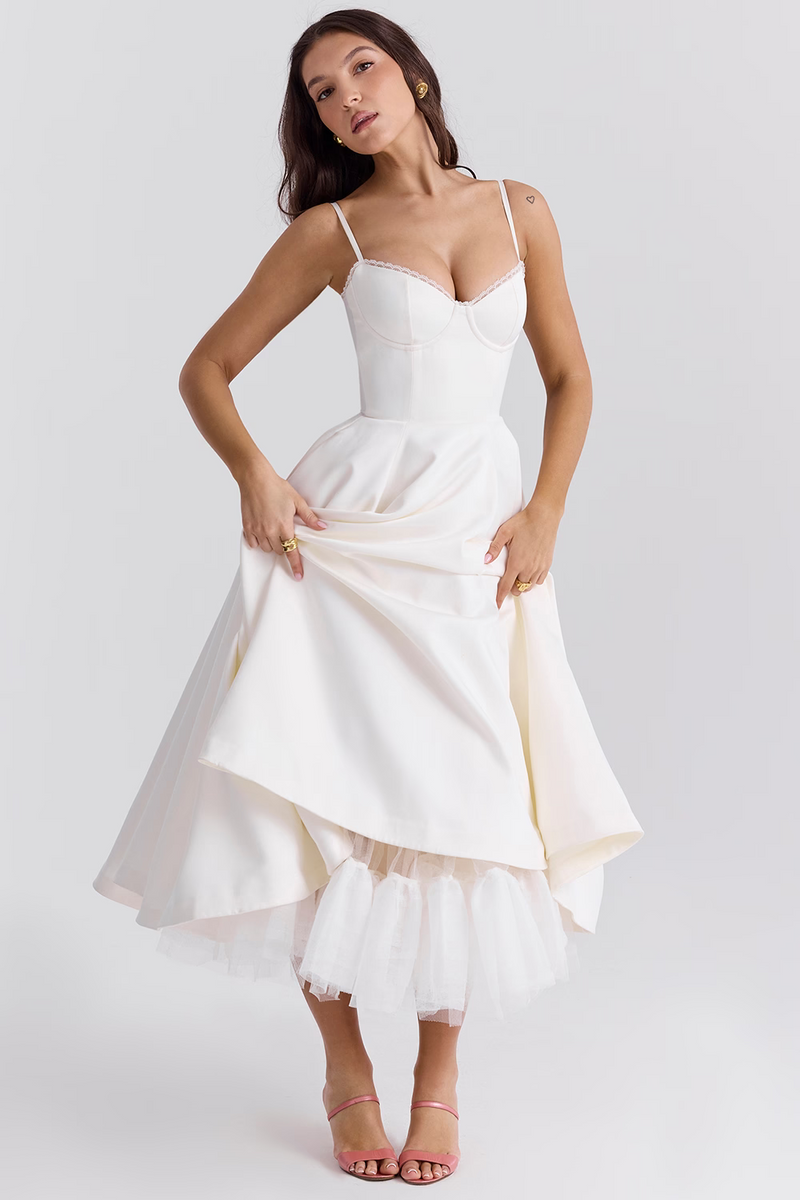ÉCLAT DOUX – ROBE MIDI