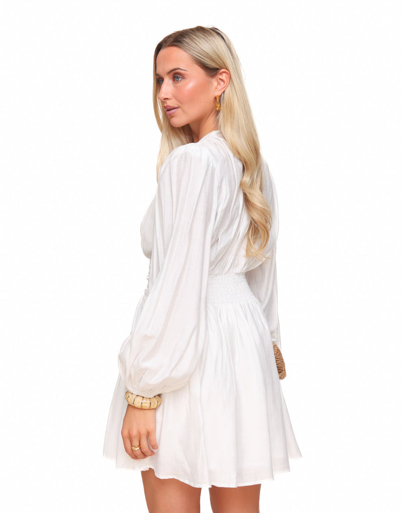 Isabelle™ | Robe mini en lin léger