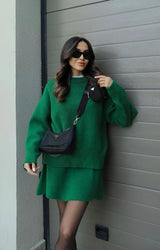 Marie™ | Ensemble Maille – Pull & Jupe