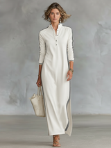 Élégance Sport-Chic | Robe Longue Moderne