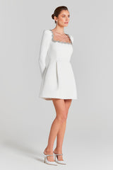 LÉONIE | ROBE COURTE EN VELOURS