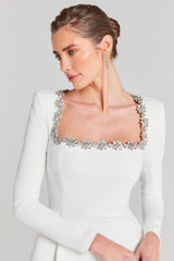 LÉONIE | ROBE COURTE EN VELOURS