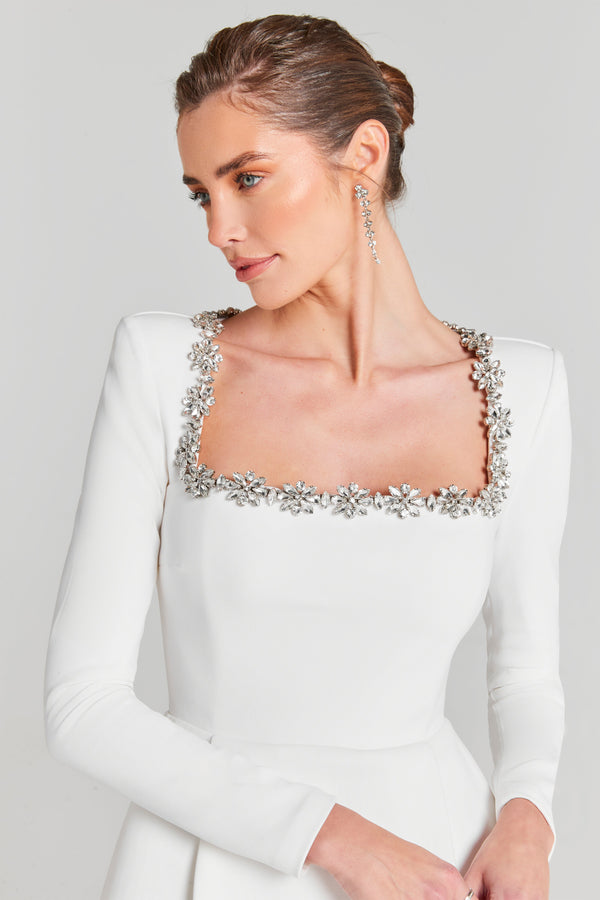 LÉONIE | ROBE COURTE EN VELOURS