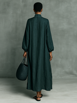 Marie | Robe maxi ample à manches longues