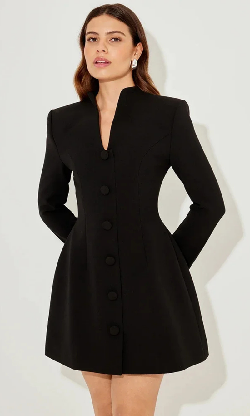 Élise™ | Robe structurée à boutons