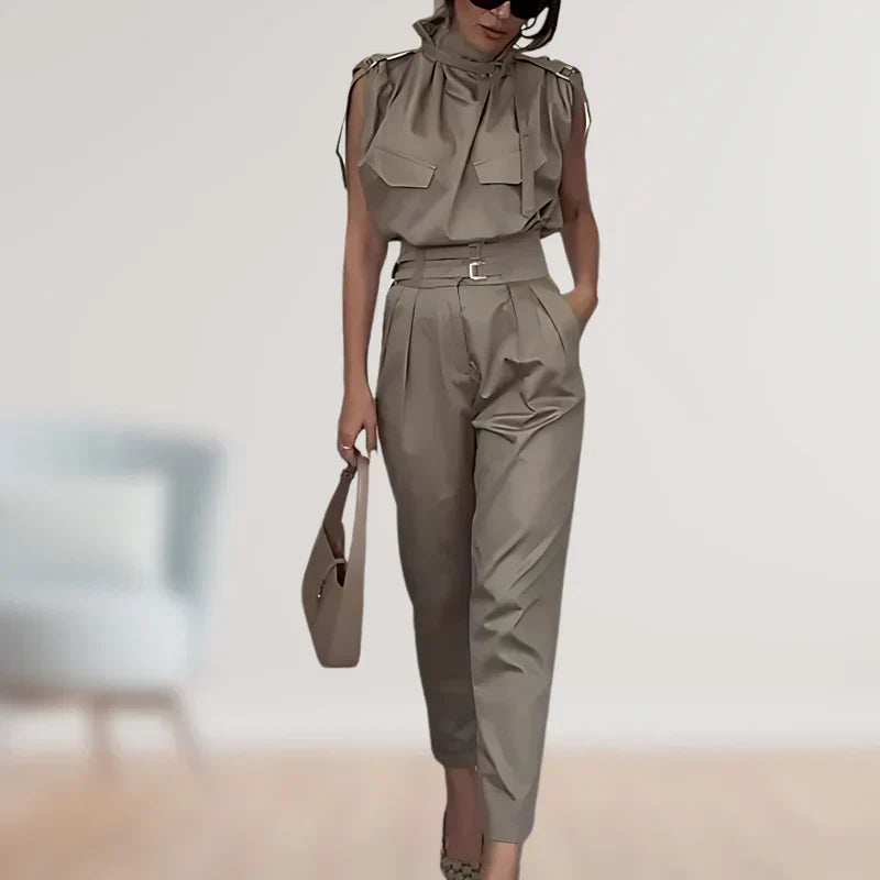 Amélie™ | Ensemble Blouse & Pantalon