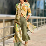 Miréliane – Ensemble coordonné en lin élégant