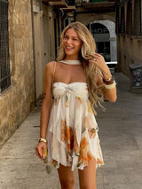 Solène™ | Robe d’été à fleurs et volants légers