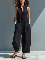 Norelle – Effortless Wide-Leg Jumpsuit