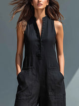 Combinaison noire élégante