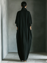 Noémie™ | Robe longue fluide minimaliste