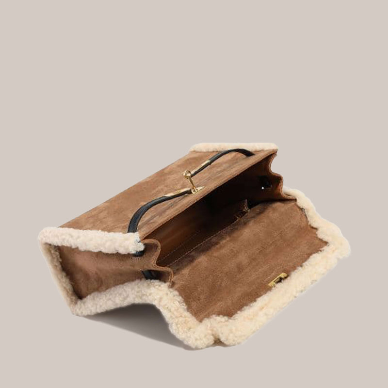Vue intérieure du cabas Éléonore – doublure et rangement