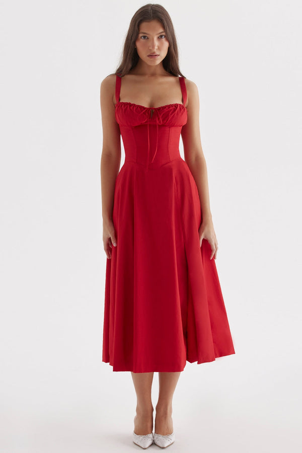 Carmen™ | Robe corset à laçage ajustable