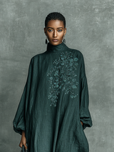 Marie | Robe maxi ample à manches longues
