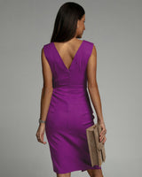 Robe Fresia violet clair avec entretien délicat préservant qualité et couleur